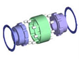 聯(lián)軸器-彈性柱銷齒式聯(lián)軸器-ZLD圓錐形軸孔彈性柱銷齒式聯(lián)軸器