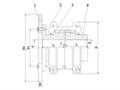 聯(lián)軸器-帶制動盤型聯(lián)軸器-JSP帶制動盤型聯(lián)軸器